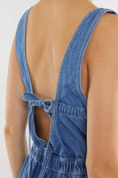 KANCAN Sandria Cropped Wide Leg Overalls