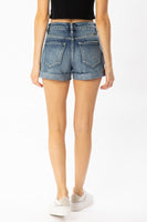 KanCan HIgh Rise Mended Shorts