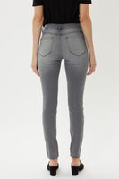 The grey high rise distressed super skinny -KanCan Jean