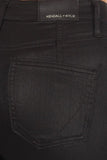 Kendall + Kylie black coated denim