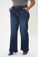 The Mik High Rise Trouser Wide Leg Jean - Curvy