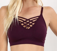 V-Lattice Bralette