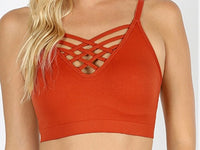 V-Lattice Bralette