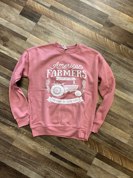 American Farmers Crew - MAUVE