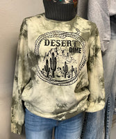 DESERT DIME - OLIVE MARBLE CREW