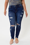 The super high rise distressed -KanCan Jeans- Curvy